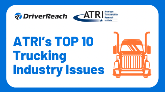 Webinar Q&A: “ATRI’s TOP 10 Trucking Industry Issues”