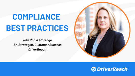 Compliance Best Practices with Robin Aldredge