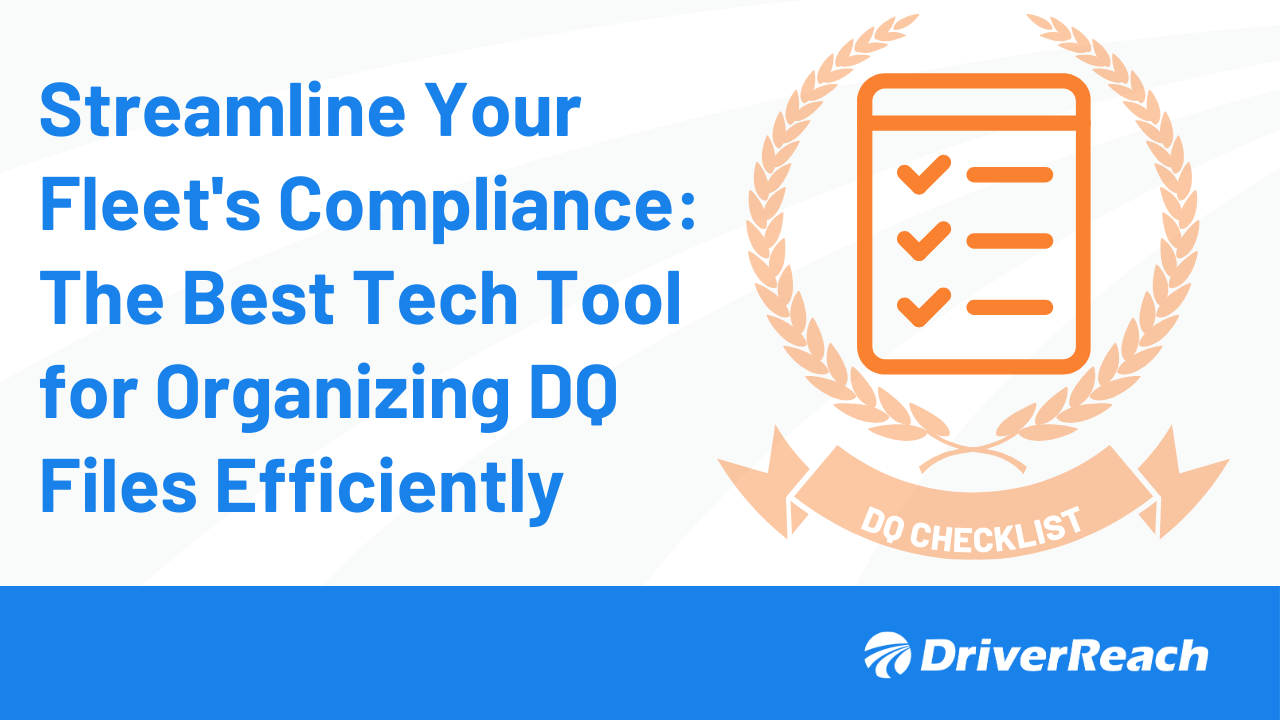 Streamline Compliance: The Best Tech Tool for Organizing DQ Files Efficiently 
