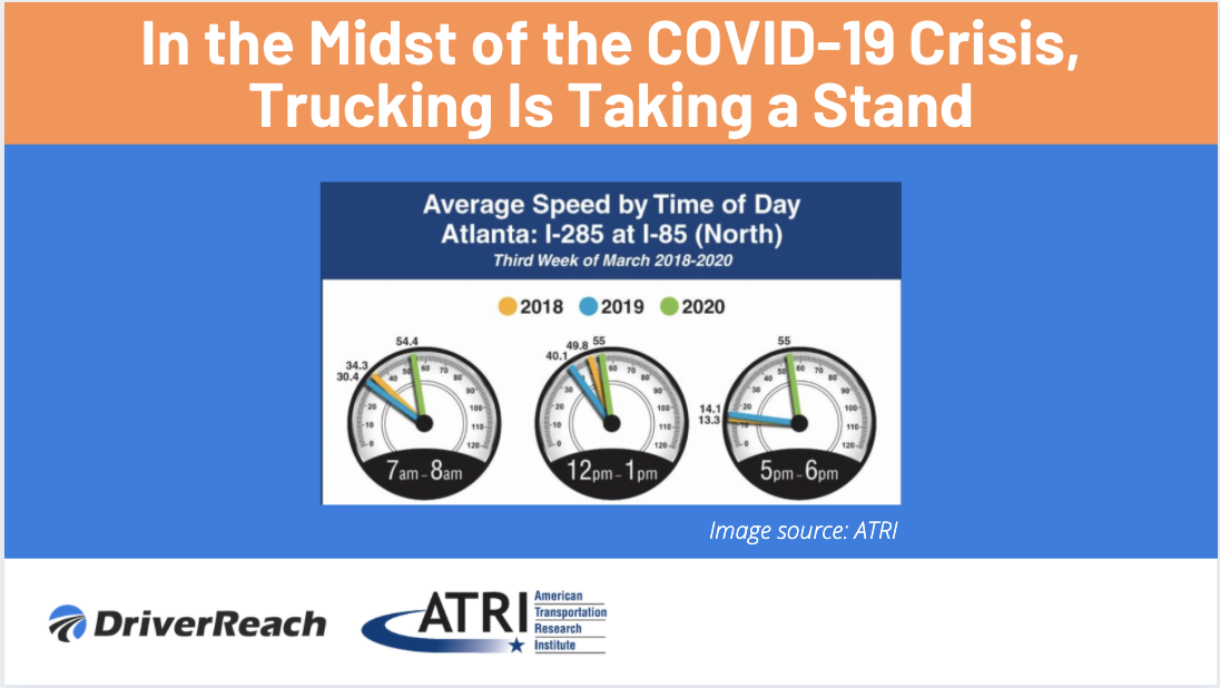 In the Midst of the COVID-19 Crisis, Trucking Is Taking a Stand 